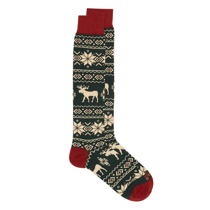 SOCKS CHRISTMAS Unisex Dark Green