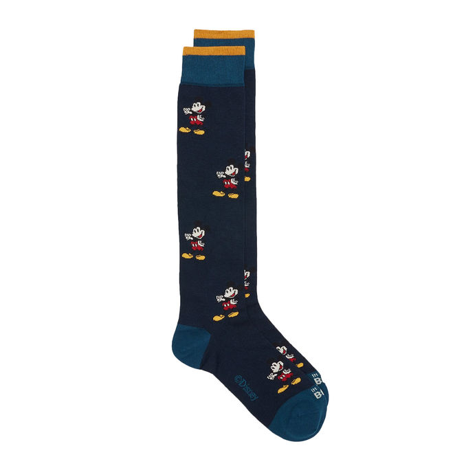 SOCKS MICKEY ALLOVER Unisex Blue