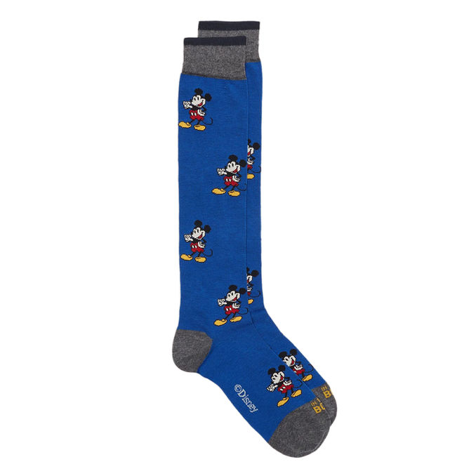 SOCKS MICKEY ALLOVER Unisex Royal Blue