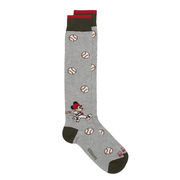 SOCKS MICKEY BASEBALL Unisex Grey Melange SOCKS MICKEY BASEBALL Unisex Grey Melange