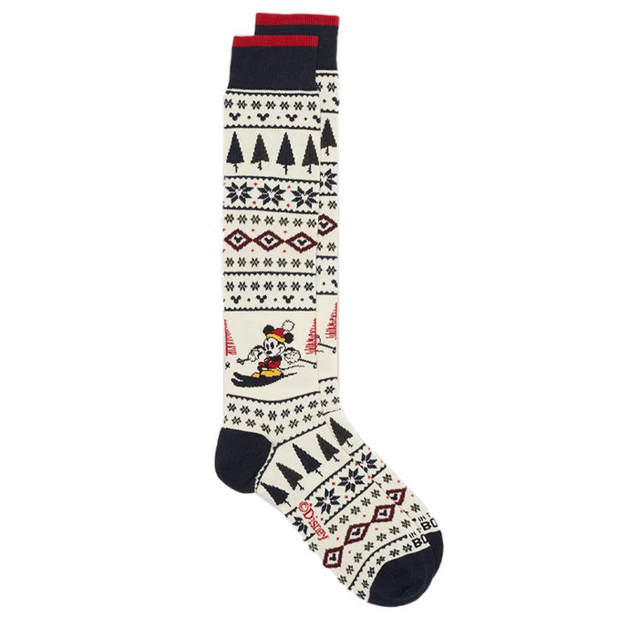 SOCKS MICKEY CHRISTMAS Unisex Cream