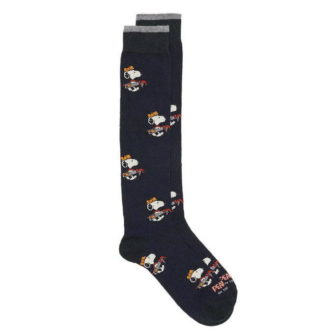 SOCKS SNOOPY CADDY ALLOVER Unisex Blue