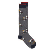 SOCKS SNOOPY CADDY ALLOVER Unisex Dark Grey SOCKS SNOOPY CADDY ALLOVER Unisex Dark Grey