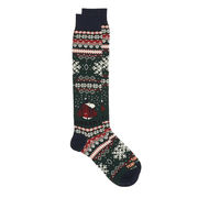 SOCKS SNOOPY PUFFER Unisex Green Dark SOCKS SNOOPY PUFFER Unisex Green Dark
