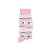 SOCKS TERRIER FAIR ISLE Woman Pink SOCKS TERRIER FAIR ISLE Woman Pink