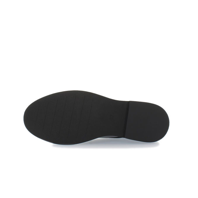 SOFT MOCCASINS WITH FRINGE Women Black