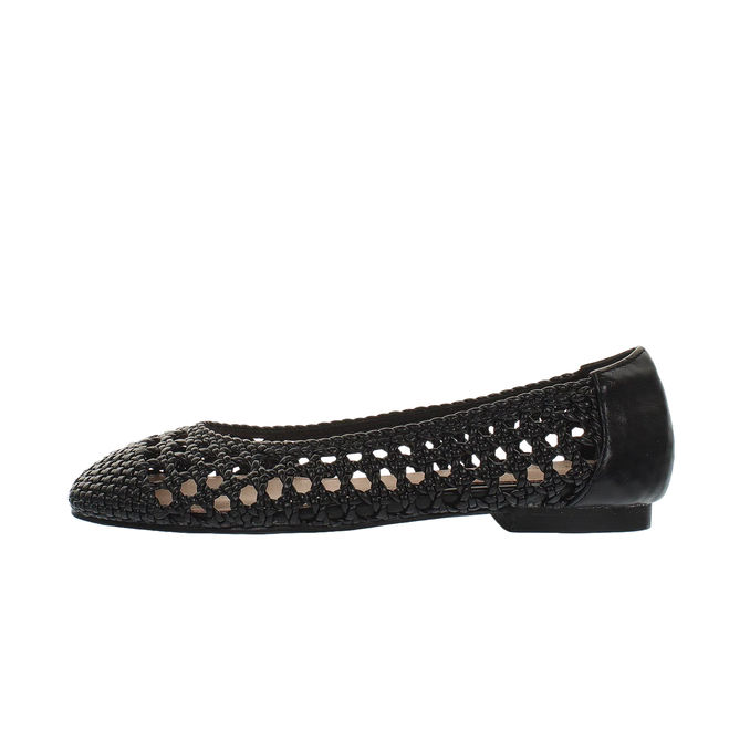 SOFT WOVEN BALLERINA Woman Black