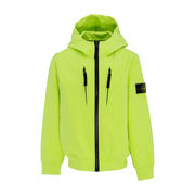 SOFTSHELL JACKET WITH HOOD Kid Lemon  SOFTSHELL JACKET WITH HOOD Kid Lemon
