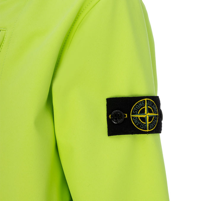 SOFTSHELL JACKET WITH HOOD Kid Lemon