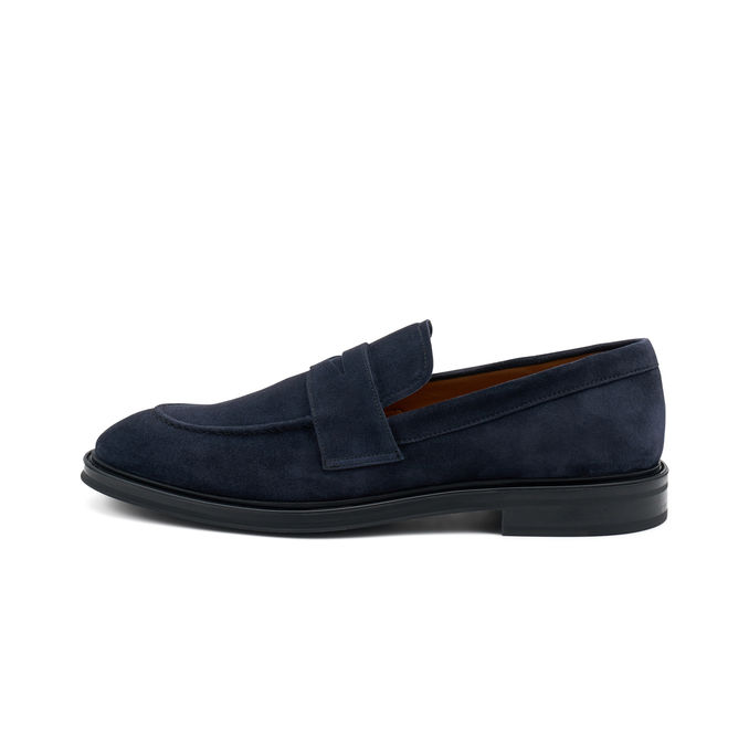 SOFTY SUEDE MOCCASINS Men Blue