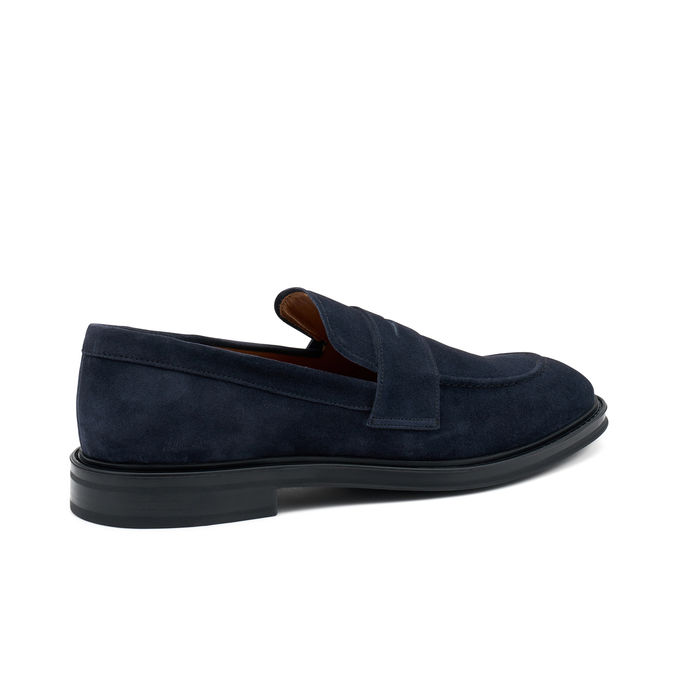 SOFTY SUEDE MOCCASINS Men Blue