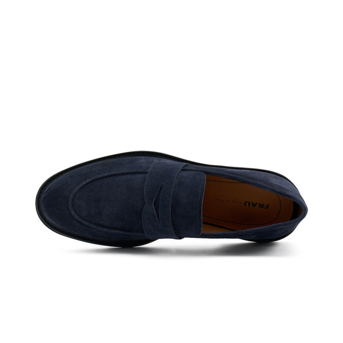 SOFTY SUEDE MOCCASINS Men Blue