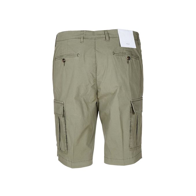 SOLID COLOR CARGO SHORTS Man Verdina