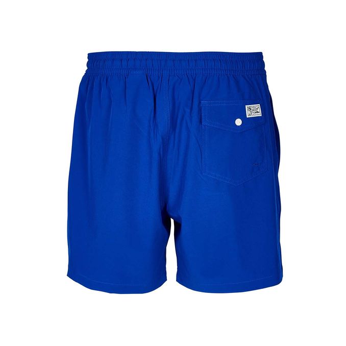SOLID COLOR SWIM SHORTS Man Royal