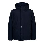 SOUTH BAY JACKET WITH DETACHABLE HOOD Man Melton blue SOUTH BAY JACKET WITH DETACHABLE HOOD Man Melton blue
