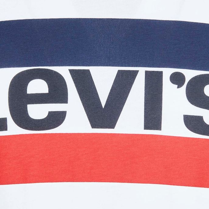 levis blue and red t shirt