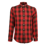 SPORTY SHIRT Man Red Black  SPORTY SHIRT Man Red Black