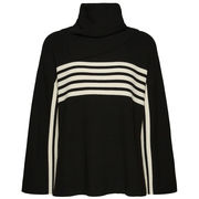 SPORTY SWEATER WITH DETACHABLE COLLAR SPORTY SWEATER WITH DETACHABLE COLLAR