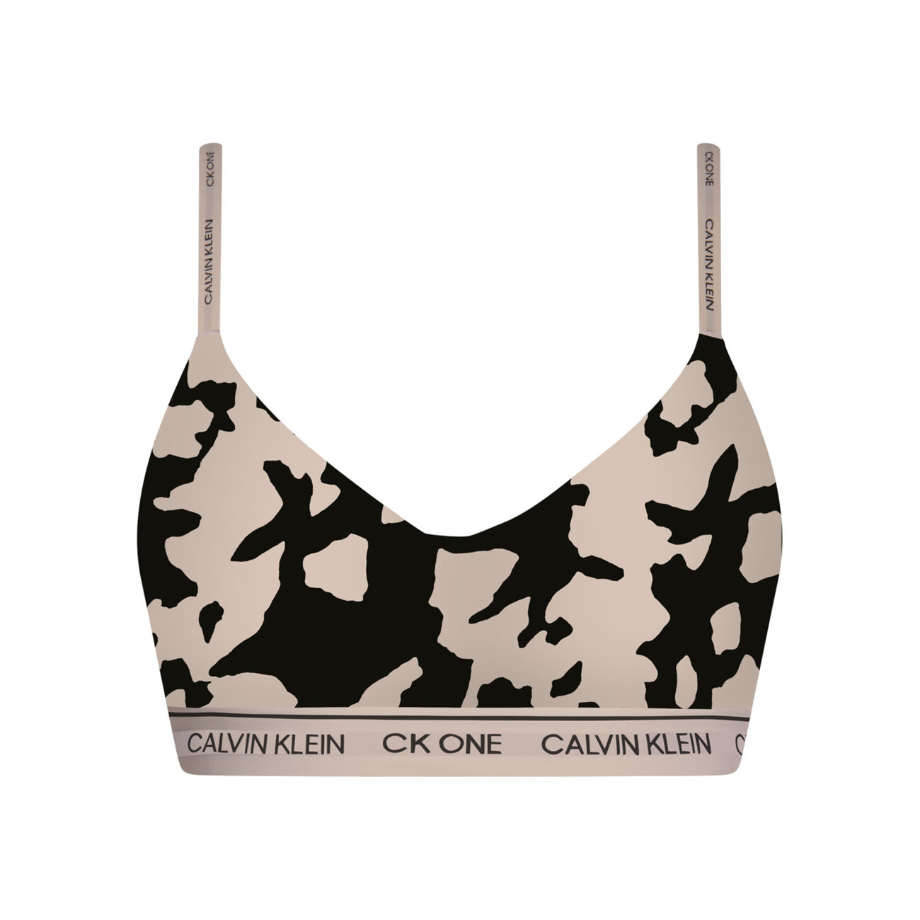 calvin klein bralette khaki