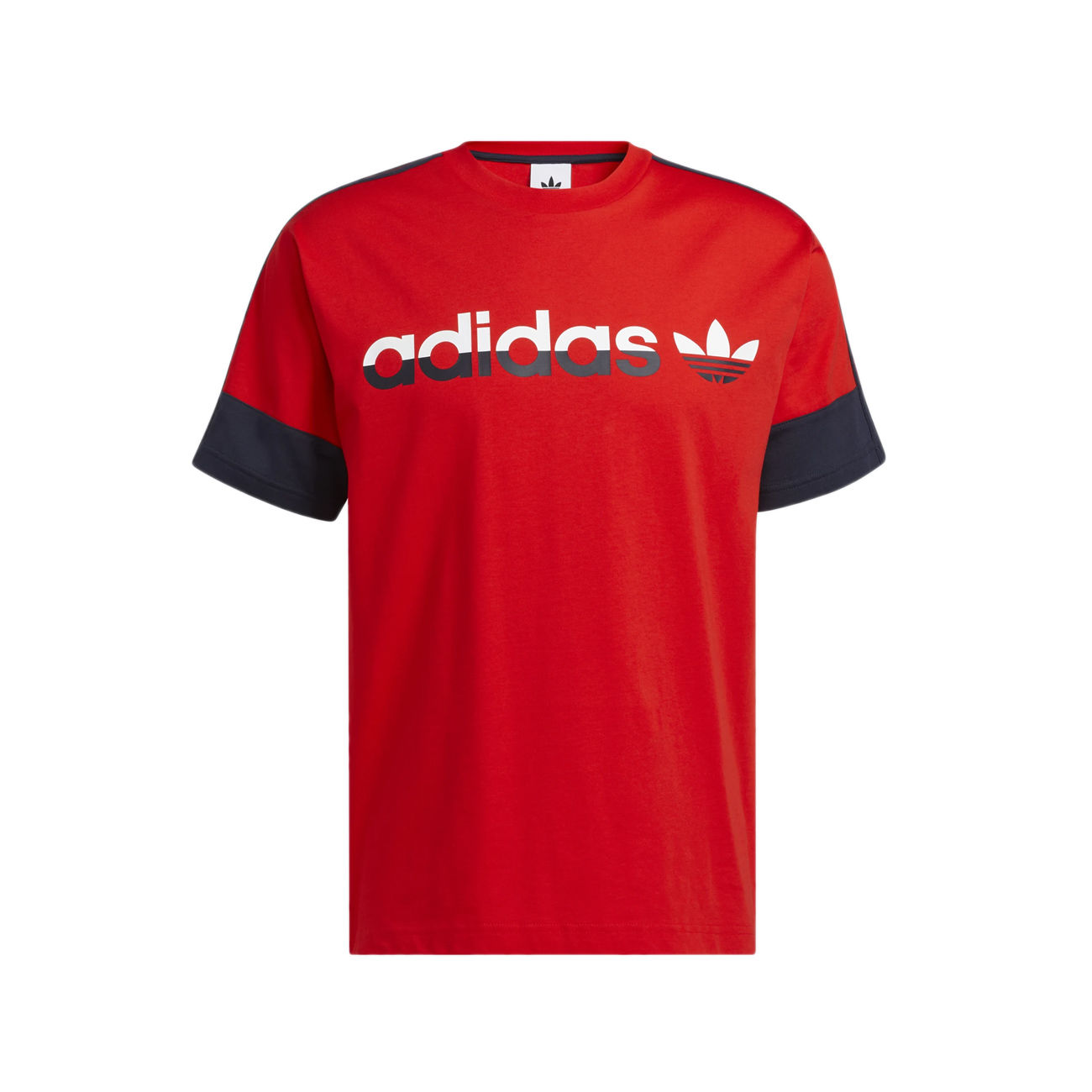 Adidas Men's T-Shirt - Red - M