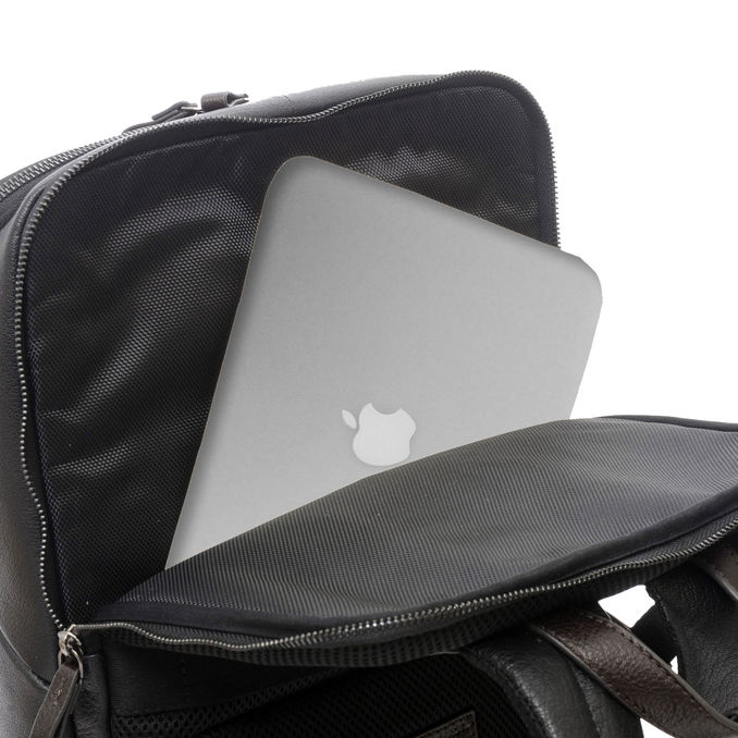 SQUARE RAG COLLECTION BACKPACK Unisex Black