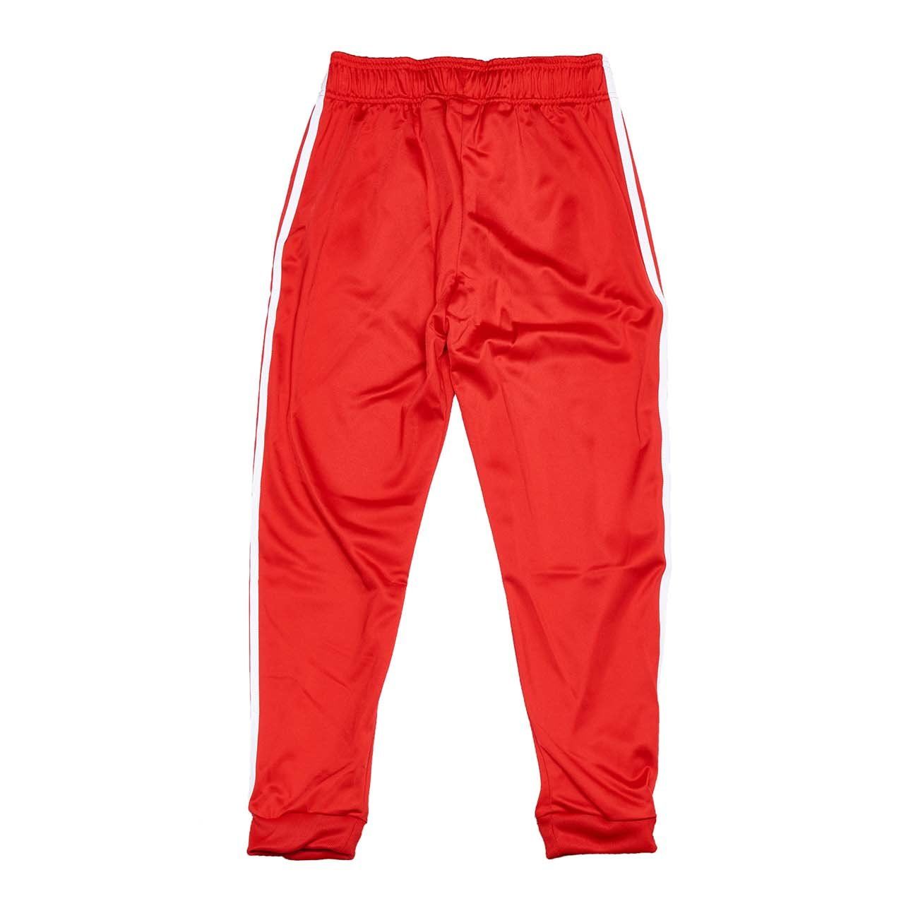 ADIDAS SST TRACK PANTS Kid Scarlet White | Mascheroni Sportswear
