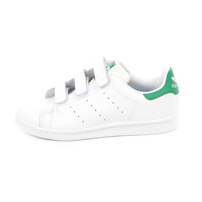 STAN SMITH SNEAKERS Kid White green