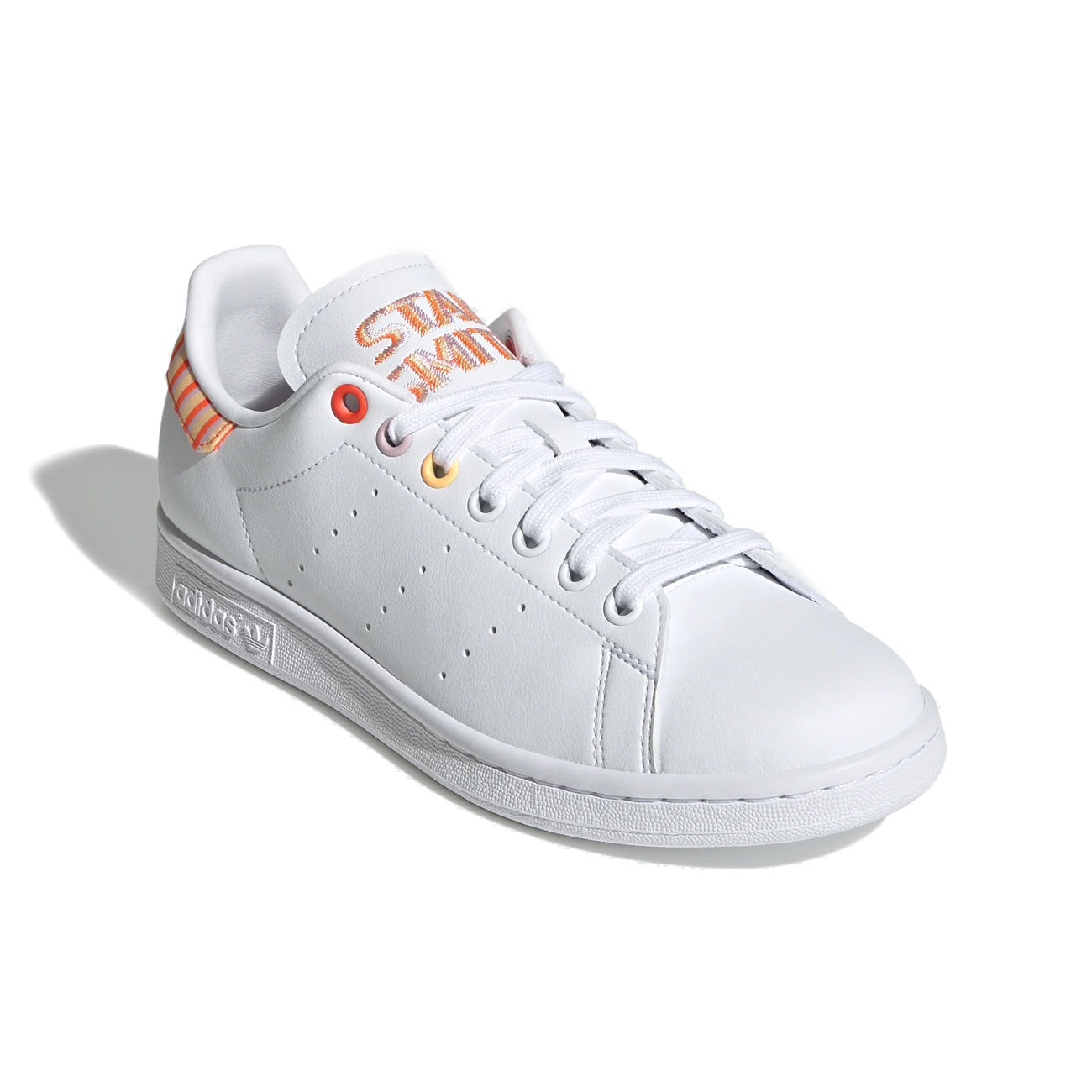 ADIDAS STAN SMITH SNEAKERS Cloud White Clear Pink Solar Red | Mascheroni Store