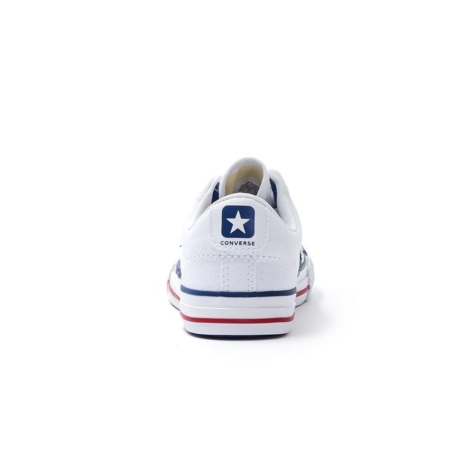 STAR PLAYER EV OX SNEAKERS Boy White navy gym red