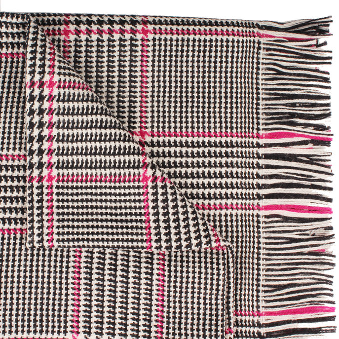 STOLA PIUMA IN LANA Woman Prince of Galles