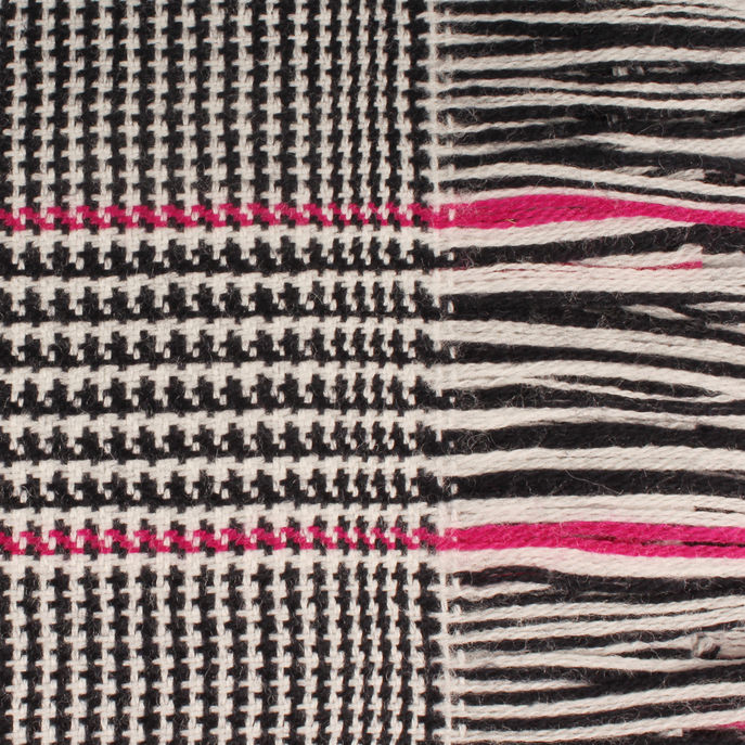 STOLA PIUMA IN LANA Woman Prince of Galles