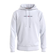 STRAIGHT LOGO SWEATSHIRT WITH HOOD Man White STRAIGHT LOGO SWEATSHIRT WITH HOOD Man White