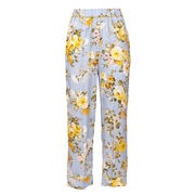 STRAIGHT TROUSERS FLOWER PATTERN Woman Polynesia STRAIGHT TROUSERS FLOWER PATTERN Woman Polynesia