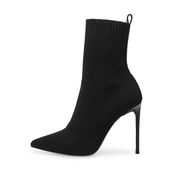 STRETCH ANKLE BOOT WITH STILETTO HEEL Woman Black STRETCH ANKLE BOOT WITH STILETTO HEEL Woman Black