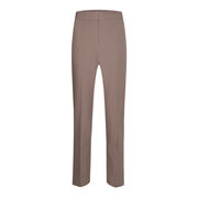 STRETCH GABARDINE CIGARETTE TROUSERS Woman Desert Brown STRETCH GABARDINE CIGARETTE TROUSERS Woman Desert Brown