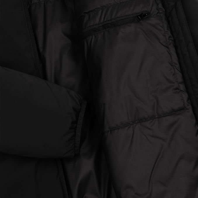 STRETCH HOODED JACKET Man Black