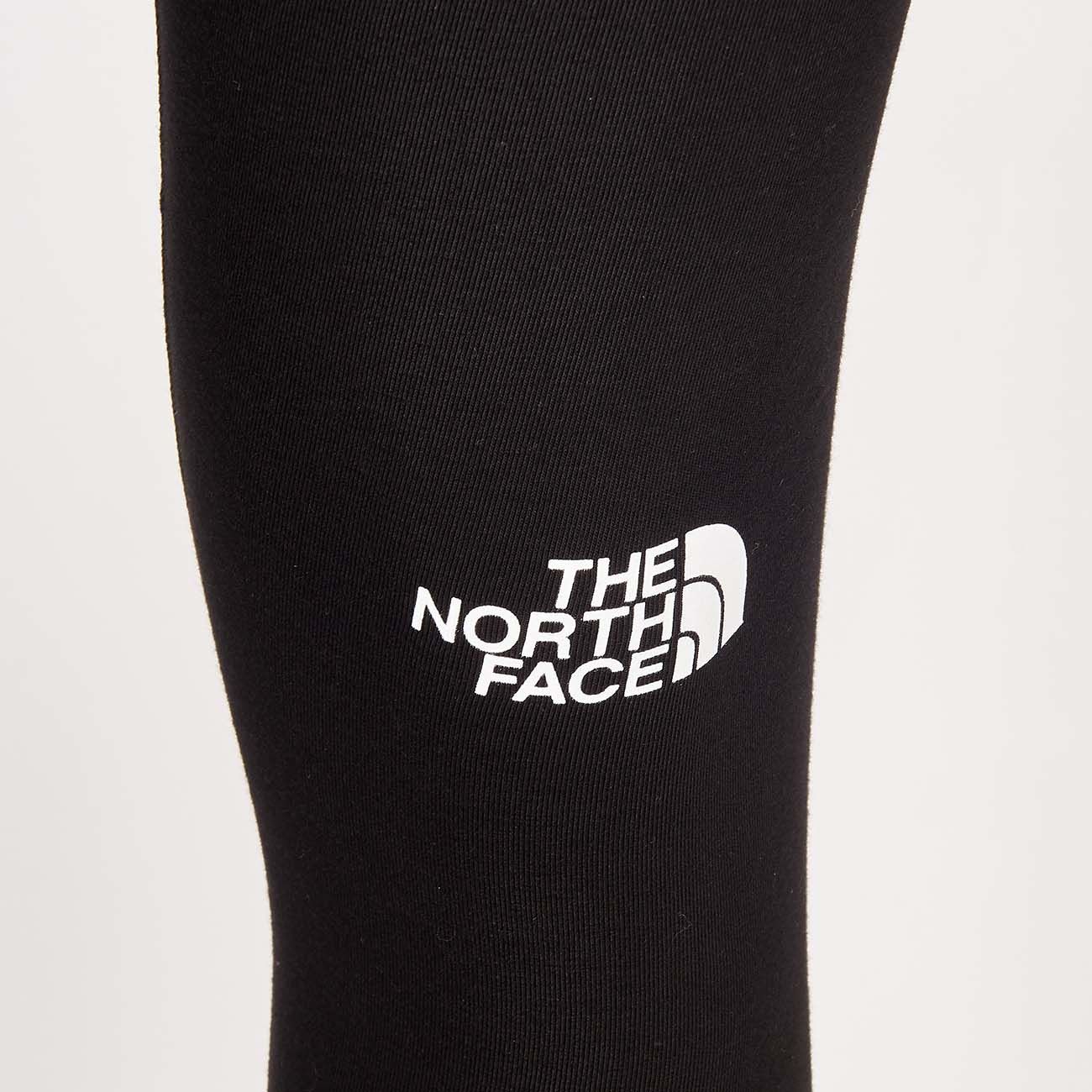 THE NORTH FACE STRETCH LEGGINGS WITH SMALL PRINTED LOGO Woman Black
