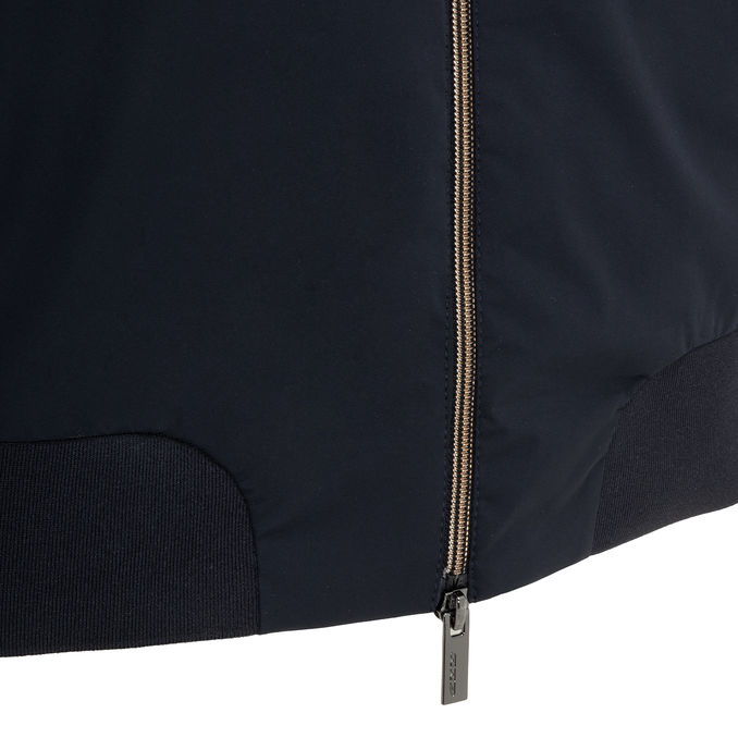 STRETCH TECHNICAL BOMBER Man Blue Black