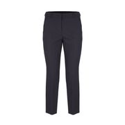 STRETCH TROUSERS OPACO ANKLE LENGTH Woman Blue STRETCH TROUSERS OPACO ANKLE LENGTH Woman Blue