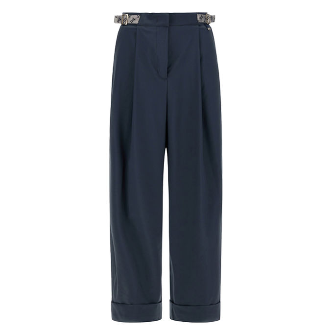 STRUCTURED NY PANTS AND MONOGRAM LUREX