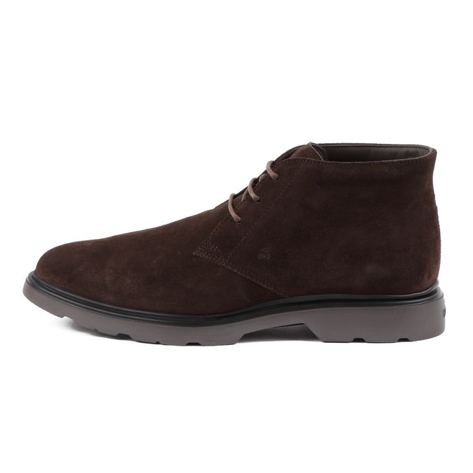 SUEDE DESERT BOOTS Man Dark brown