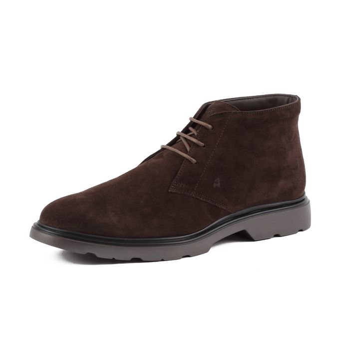 SUEDE DESERT BOOTS Man Dark brown