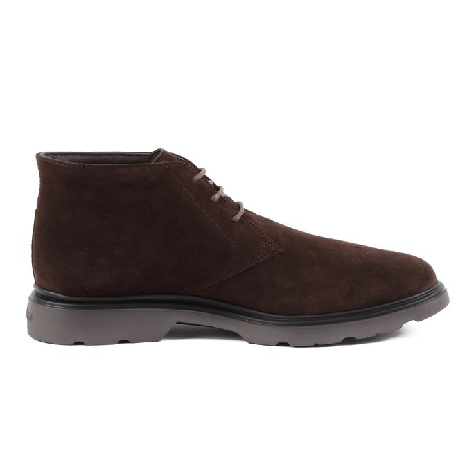SUEDE DESERT BOOTS Man Dark brown