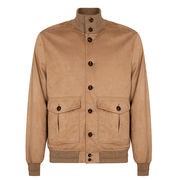 SUEDE EFFECT TURTLENECK JACKET Men Rope SUEDE EFFECT TURTLENECK JACKET Men Rope