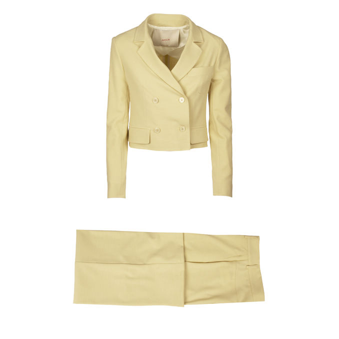 SUIT CROP Woman Vanilla