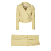 SUIT CROP Woman Vanilla SUIT CROP Woman Vanilla