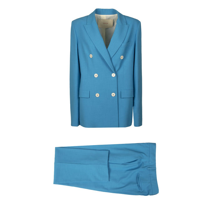 SUIT DOUBLE BREASTED Woman Santorini