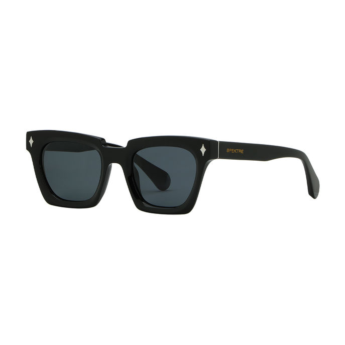 SUNGLASSES NIRVANA Unisex Black Smoke