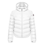 SUPER SHINY LACQUERED EFFECT DOWN JACKET Woman White SUPER SHINY LACQUERED EFFECT DOWN JACKET Woman White