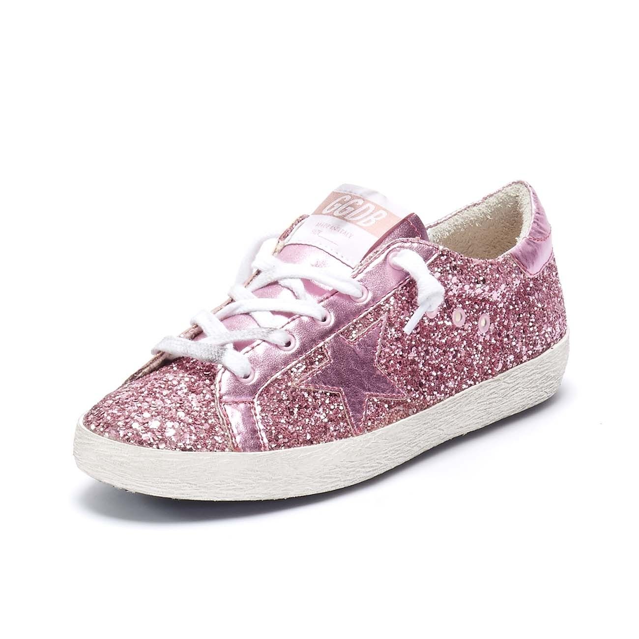 superstar pink glitter